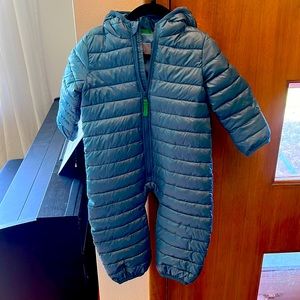 Primary baby puffer suit
